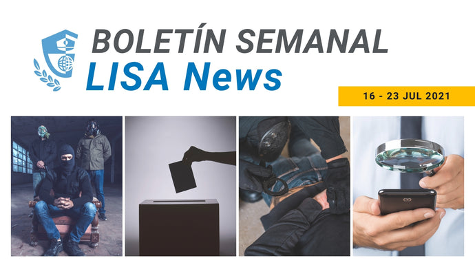 Boletín Semanal de LISA Institute (16 - 23 jul)